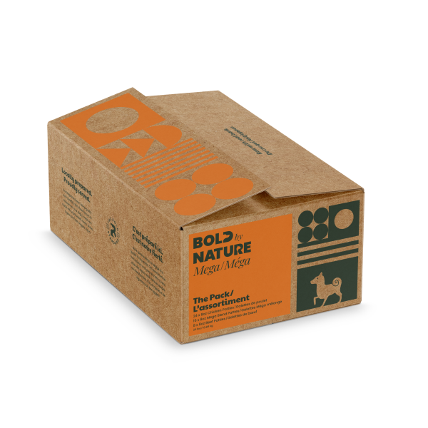 BBN Mega Raw Variety Box w/Chicken Patties 24lbs