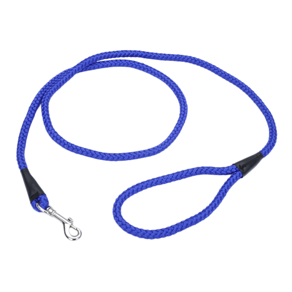 Coastal Rope Leash 1/2" x 6' Blue