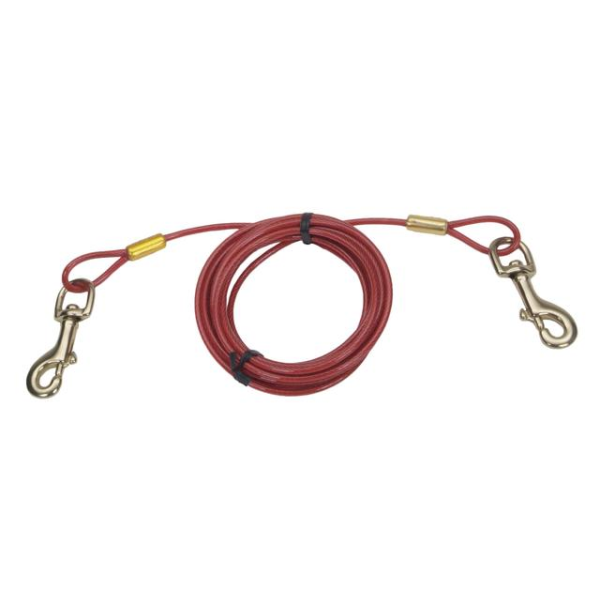 Titan Cable With Brass Snap Heavy 10'