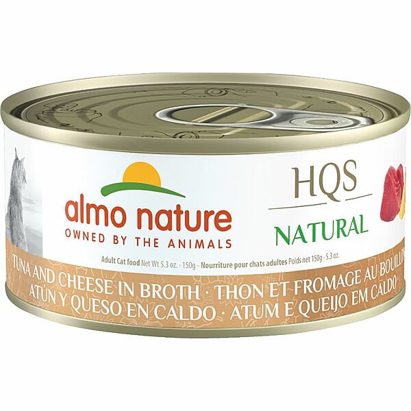 Almo Natural Tuna with Cheese in Broth 150g