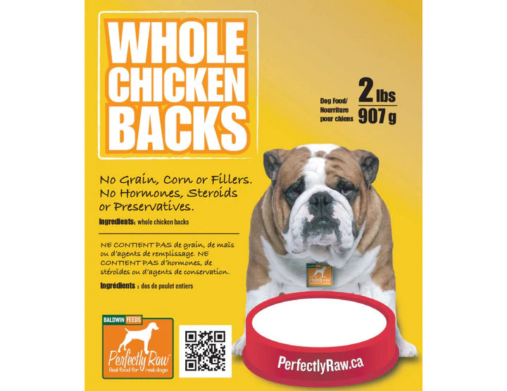 PR Whole Chicken Backs 2lbs Pkg
