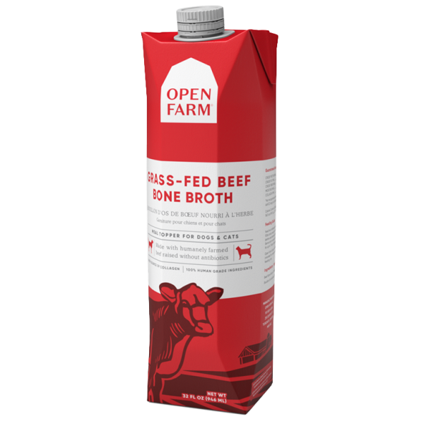 OF BBroth Topper Dog/Cat Hrvst Beef 33.8oz