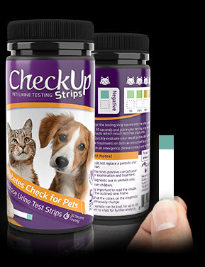 CheckUp Dog/Cat Testing Strips Diabetes Detection 50pk