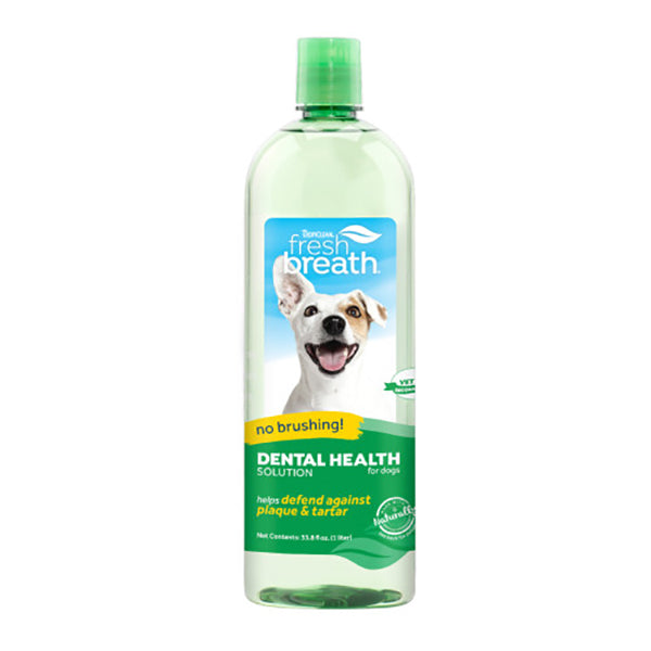 Tropiclean Fresh Breath Oral Care Water Additive 1L Dog