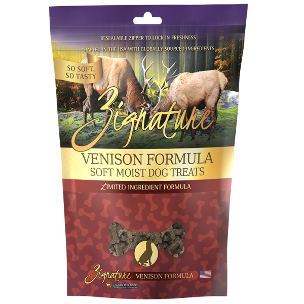 ZIG Dog Soft Treats Venison 113g
