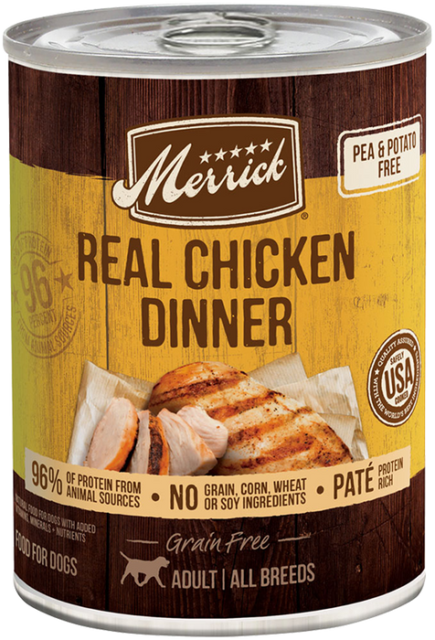 Merrick GF 96% Real Chicken 12.7oz