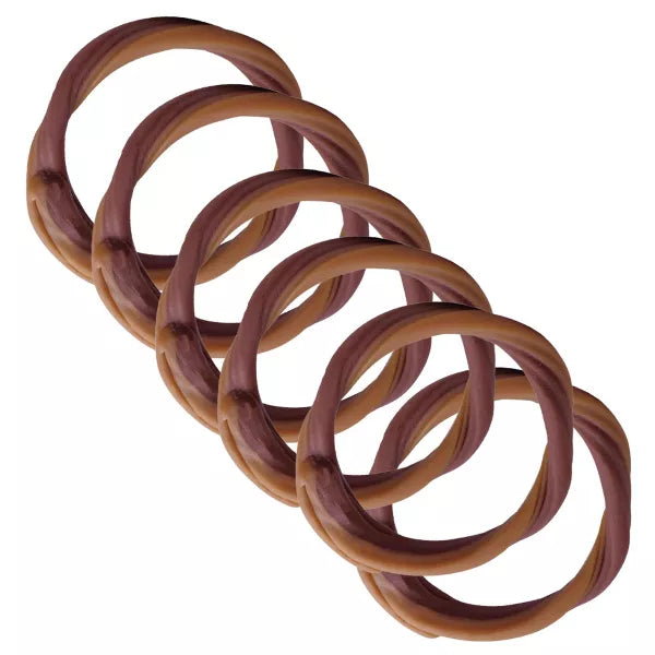 N-Bone Puppy Teething Ring Salmon 6pk