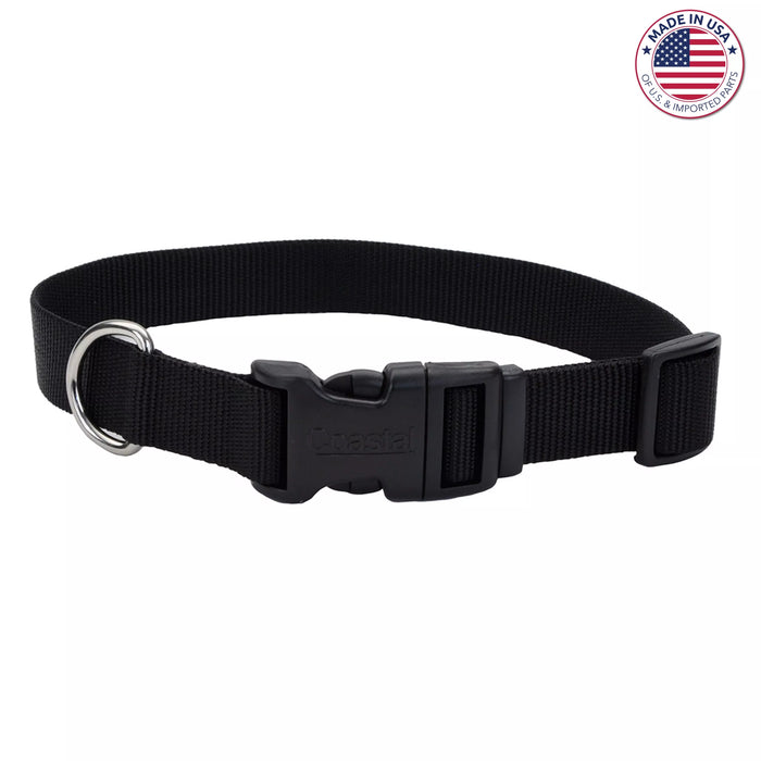 Coastal Adjustable Collar 1"  Black