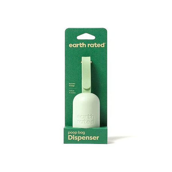 ER Unscented Poop Bag Dispenser 2.0 & Roll 15 Bags