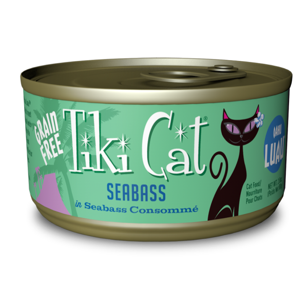 Tiki Cat Luau GF Oahu Seabass 2.8 oz