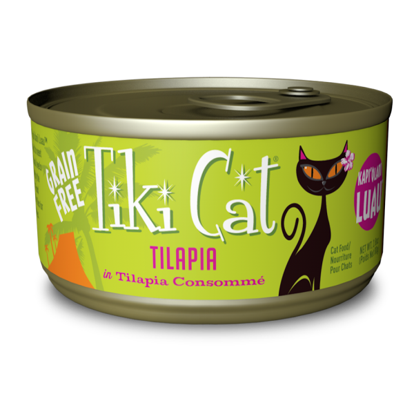 Tiki Cat Luau GF Kapi'Olani Tilapia 2.8 oz
