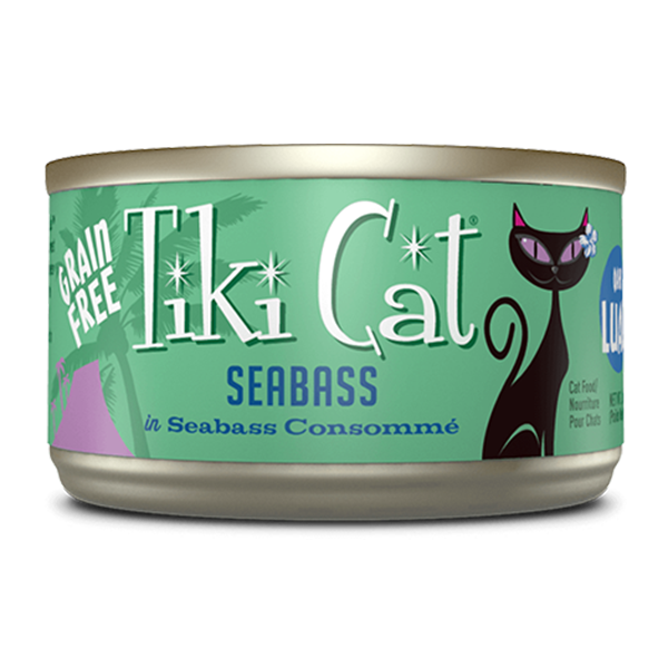 Tiki Cat Luau GF Oahu Seabass 6 oz