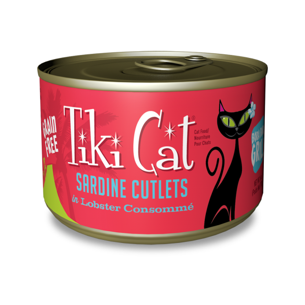 Tiki Cat Hawaiian Grill GF Bora Bora Sardine/Lobster 6 oz
