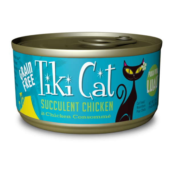 Tiki Cat Luau GF Puka Puka Chicken 2.8 oz