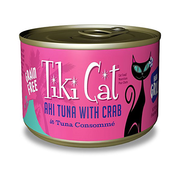 Tiki Cat Hawaiian Grill GF Hana Ahi Tuna/Crab 6 oz