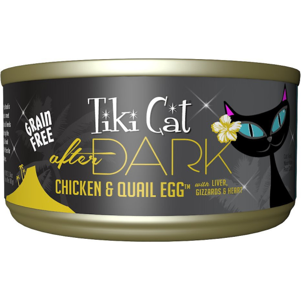 Tiki Cat After Dark GF Chicken/Quail 2.8 oz