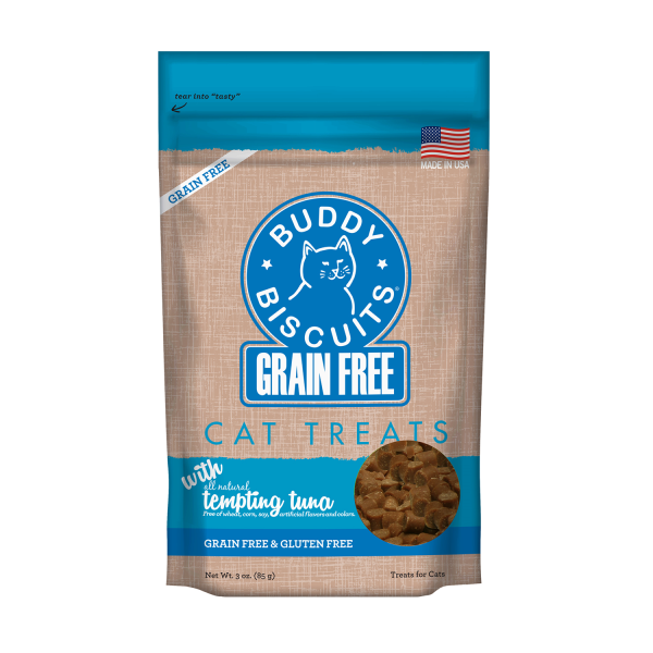 Buddy Biscuits Cat Treats Tempting Tuna 3oz