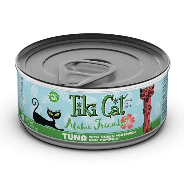 Tiki Cat Aloha Tuna w/Whitefish & Pumpkin 3oz