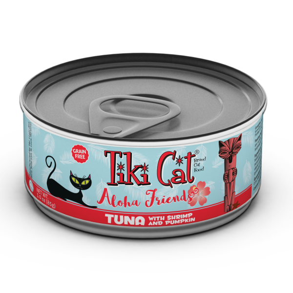 Tiki Cat Aloha Friends GF Tuna/Shrimp/Pumpkin 3oz