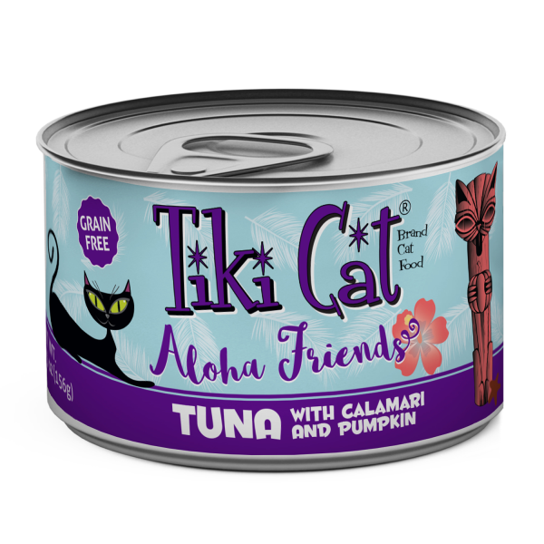 Tiki Cat GF Tuna/Calamari/Pumpkin 5.5oz