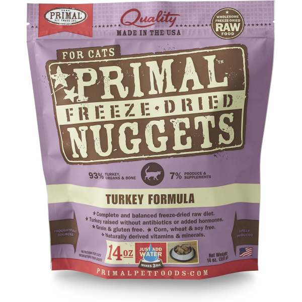Primal Cat Freeze Dried Turkey 14 oz