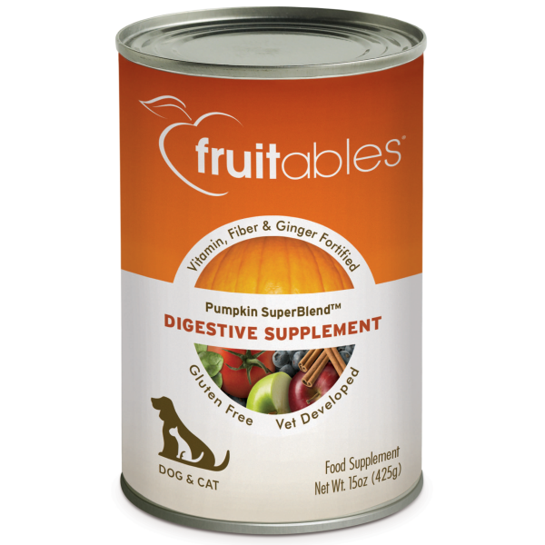 Fruitables Dog/Cat Ppkin Digestive Supplement 425g