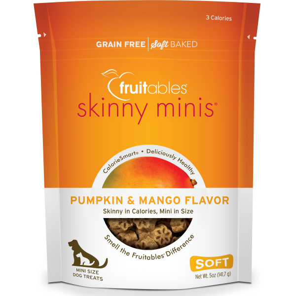 Skinny Minis Pmkn/Mango Chewy Treats 141g
