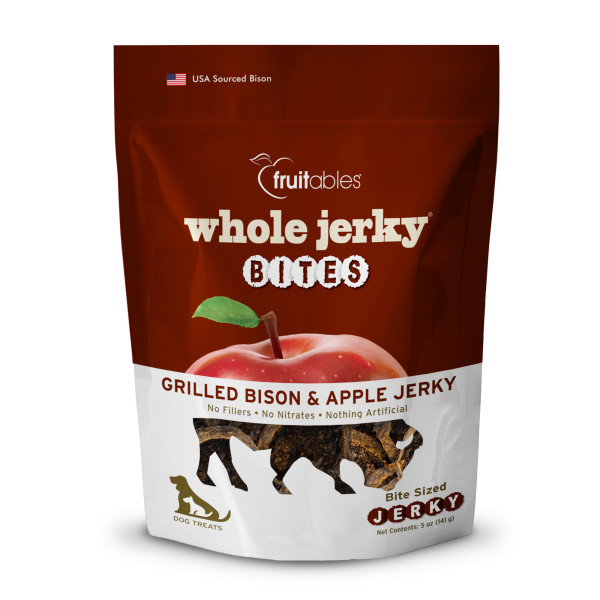 Whole Jerky Bites Bison & Apple 141g