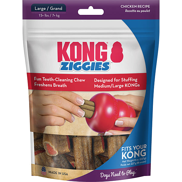 Kong Ziggies Chicken Large 8oz