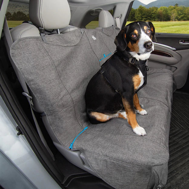 Kurgo No-Slip Bench Seat Cover Grey/Blue