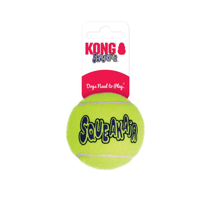 Kong AirDog Squeaker Tennis Ball Medium