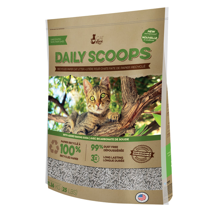 CL Daily Scoops Paper Cat Litter 5.45 kg/12lbs