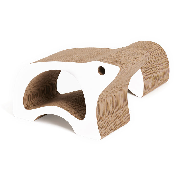 Catit Zoo Scratcher Polar Bear 2in1