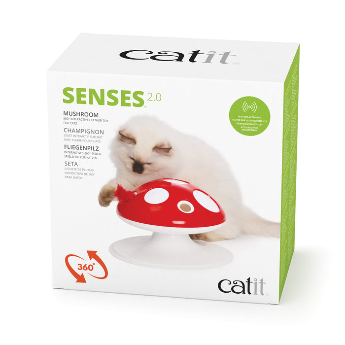Cat It Senses 2.0 Mushroom 360° Interactive Toy