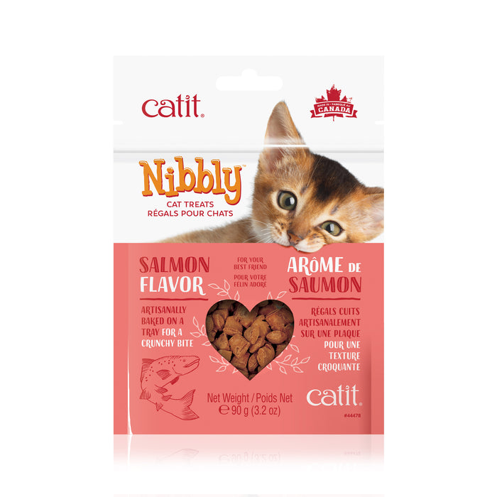 Catit Nibbly Cat Cookies  Salmon, 90g