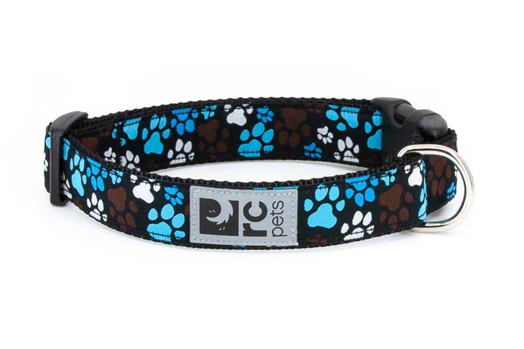RC Pets Clip Collar L 1" Pitter Patter Chocolate