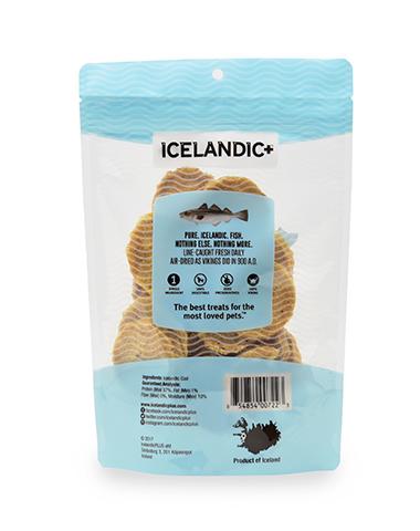 Icelandic+ Cod Fish Chips Dog Treat 2.5oz
