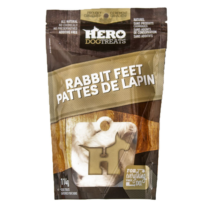 Hero Dehydrated Rabbit Feet 114gm
