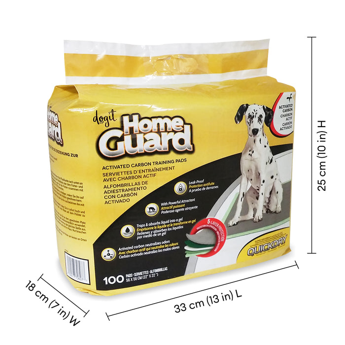 Dogit Carbon Training Pads, Medium, 100 Pack