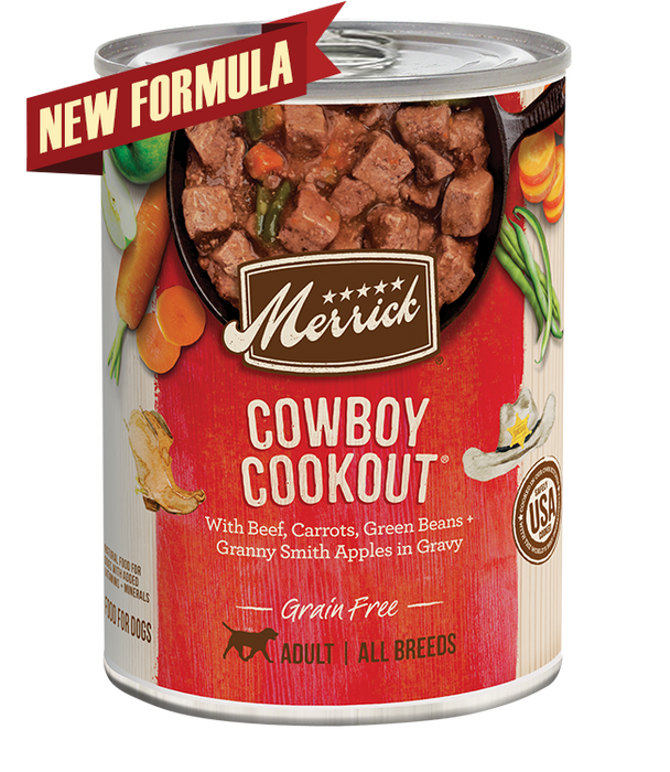 Merrick GF Cowboy Cookout in Gravy 13.2oz