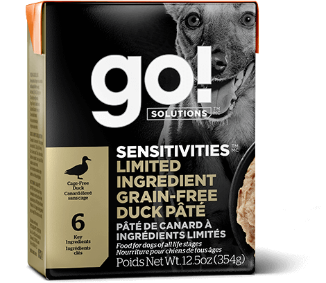 GO! Sensitivities LID GF Duck Pate 12.5oz