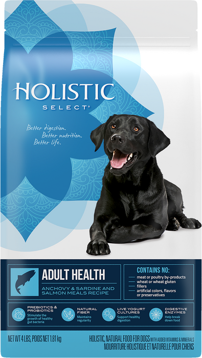 Holistic Select Adult Anchovy/Sardine & Salmon 30LB