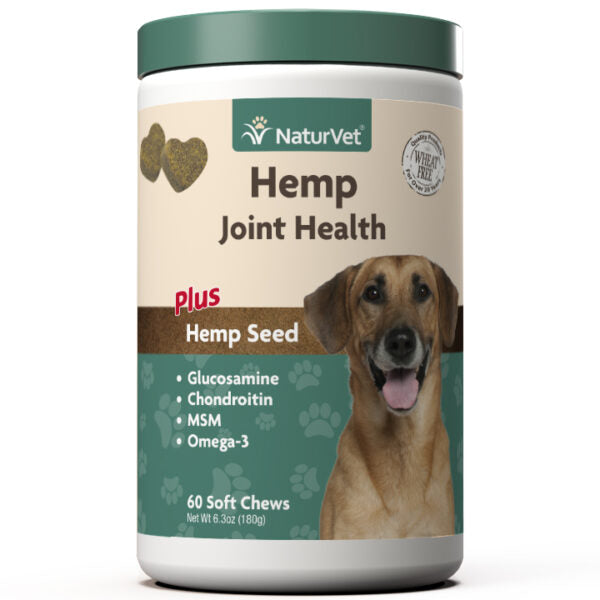 NaturVet Hemp Joint Health Soft Chew 60 ct