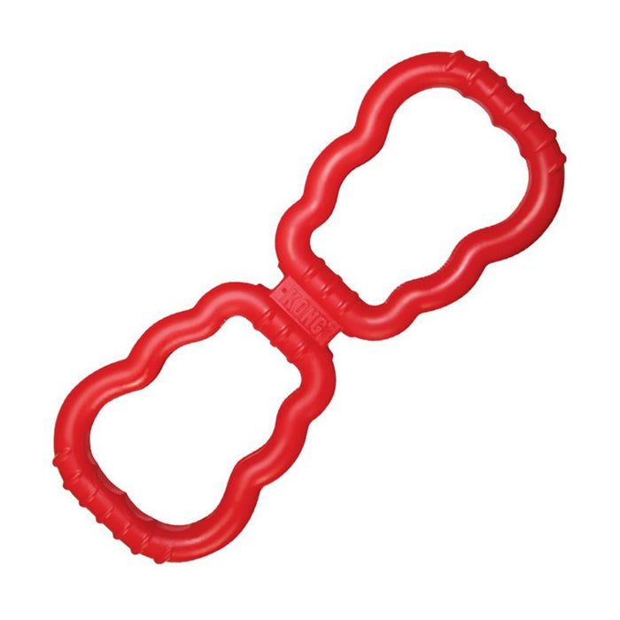 Kong Rubber Tug Toy  Red