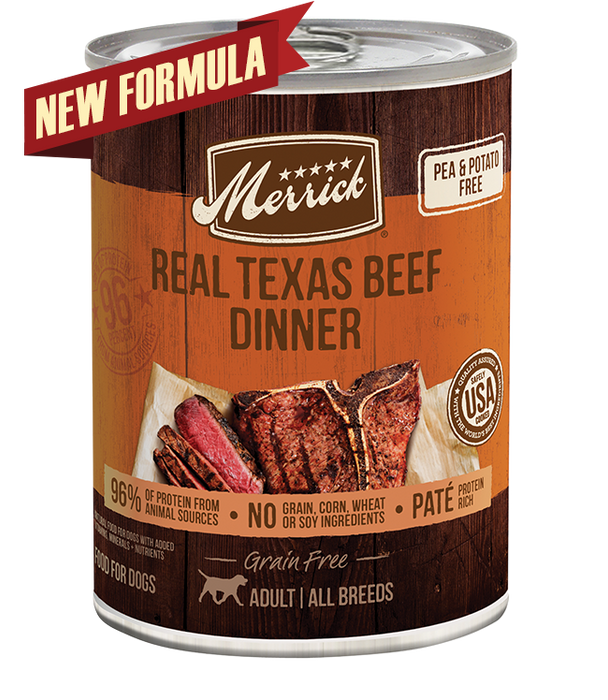 Merrick GF Real Texas Beef Dinner 12.7oz
