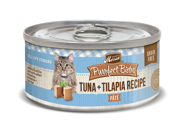 Purrfect Bistro Tuna & Tilapia Pate 5.5oz