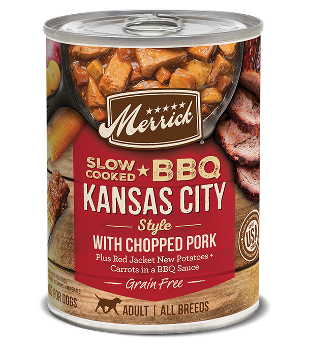 Merrick GF BBQ Kansas City Style Pulled Pork 12.7oz