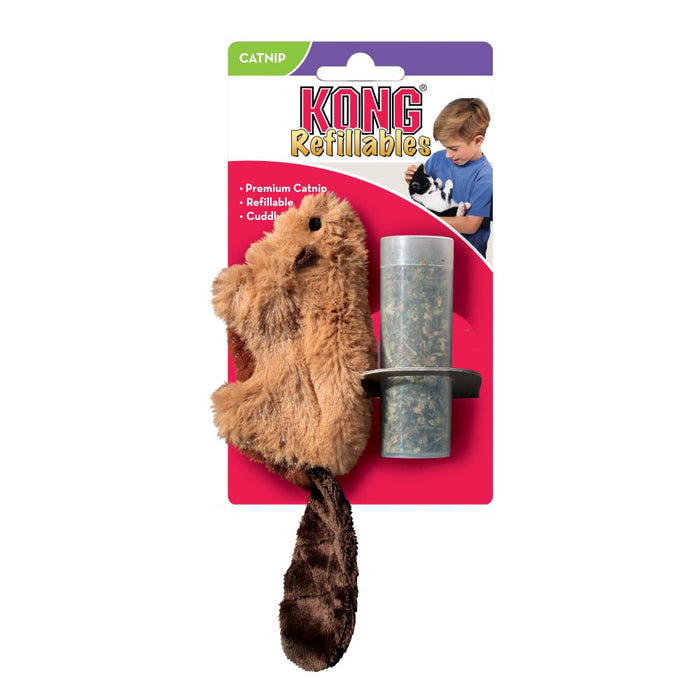 Kong Beaver | Catnip Refillable