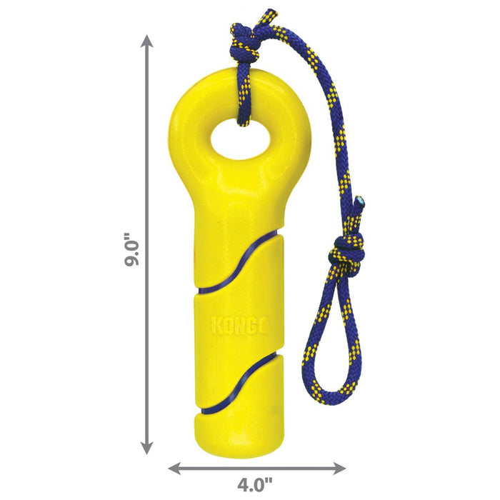 Kong Squeezz Tennis Buoy with Rope Medium
