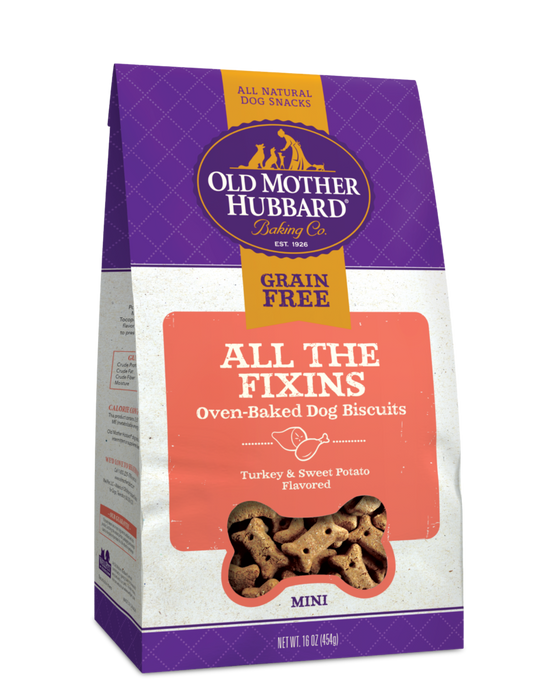 Old Mother Hubbard Grain Free All The Fixins Mini 16OZ